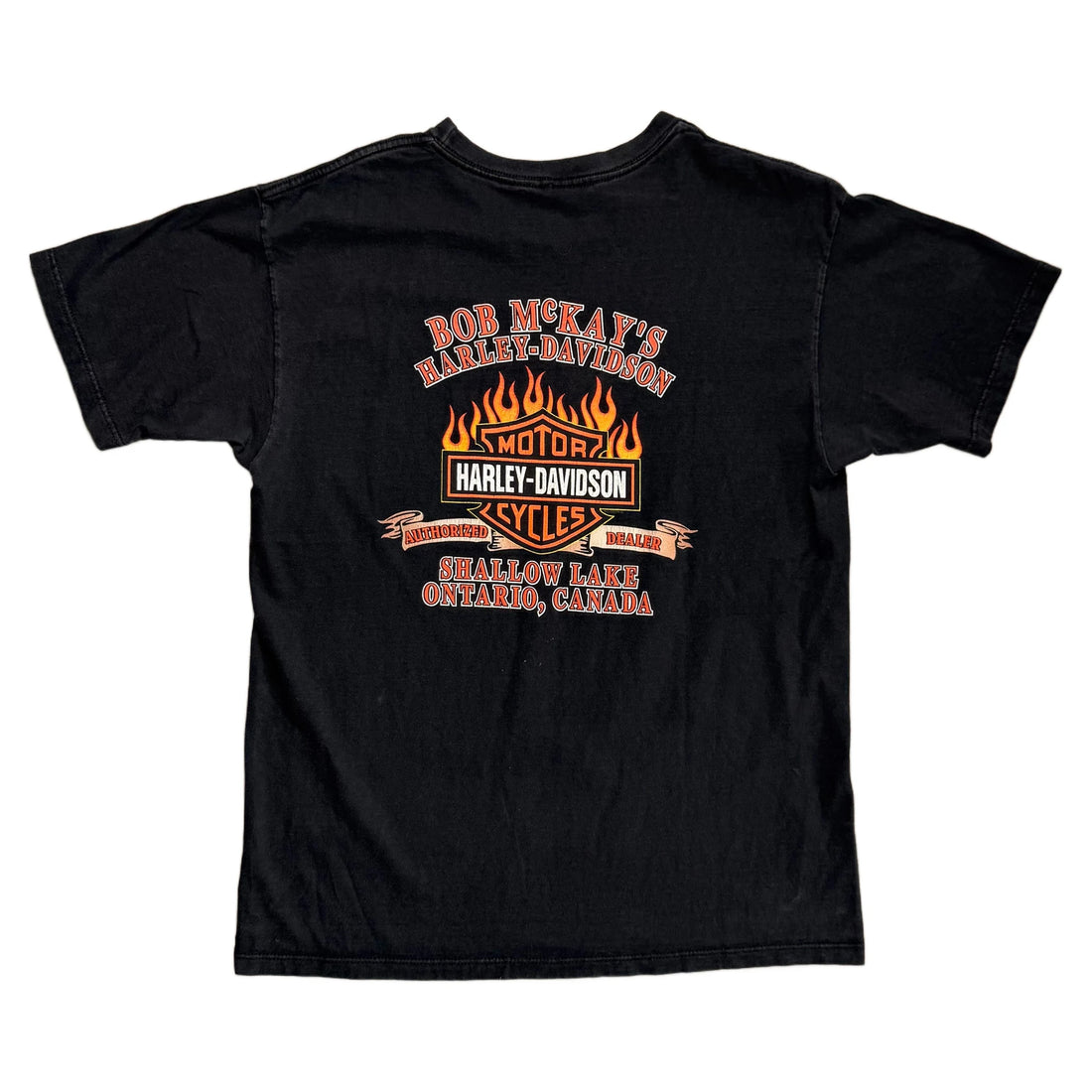 Vintage Harley Davidson T-Shirt - Black - L