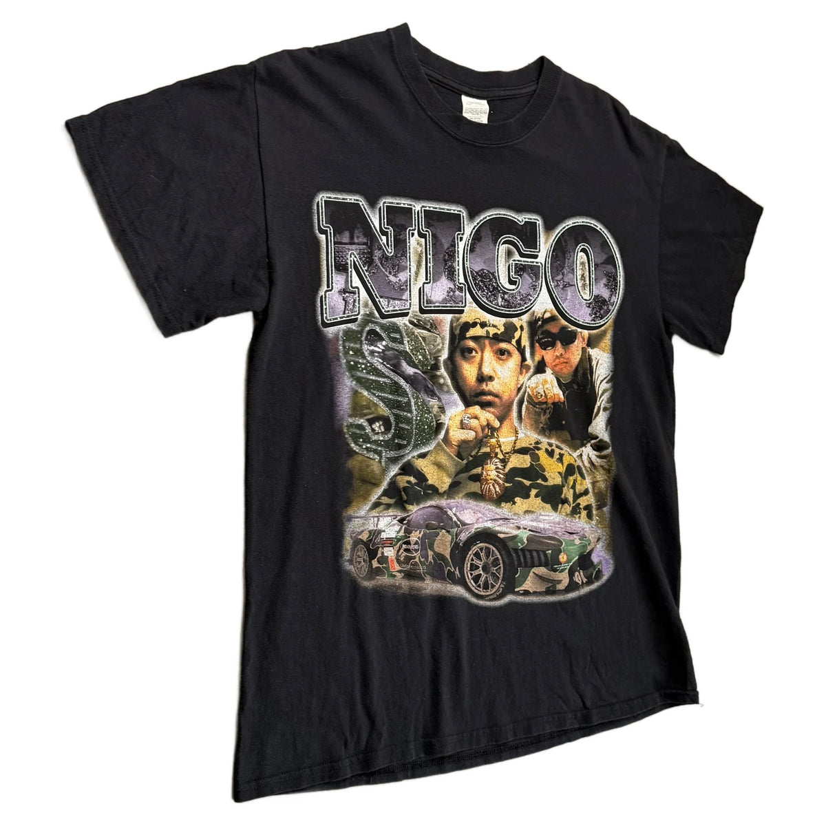 Vintage Nigo T-Shirt - Black - M