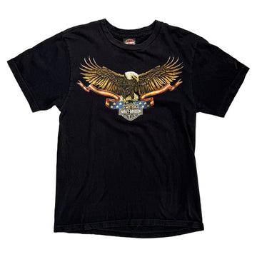 Vintage 2010 Harley Davidson T-Shirt - Black - M