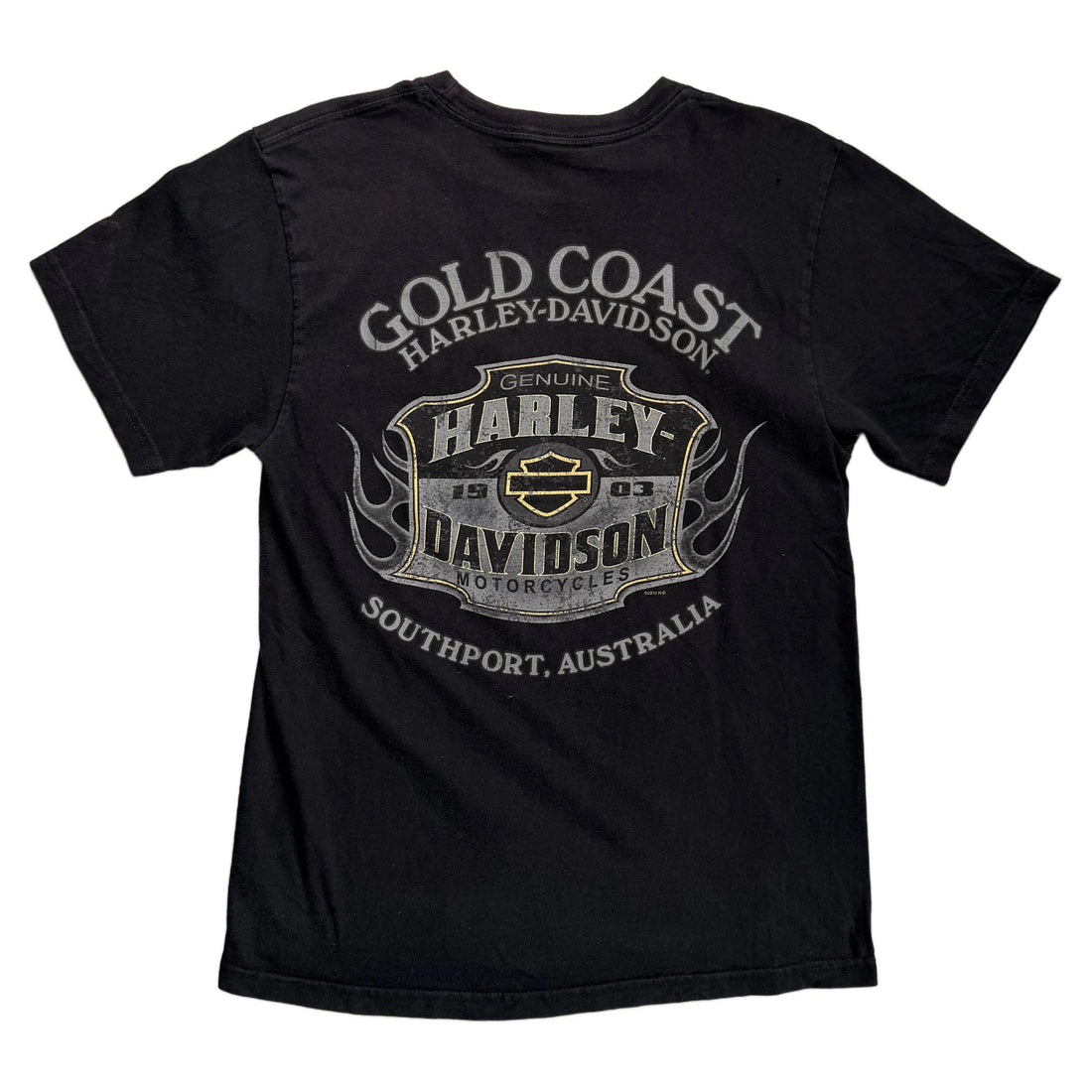 Vintage 2010 Harley Davidson T-Shirt - Black - M