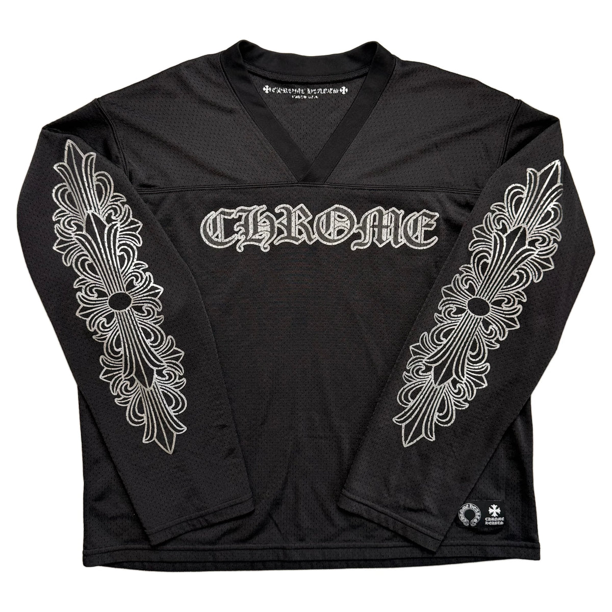 Chrome Hearts Long Sleeve Jersey - Black - M