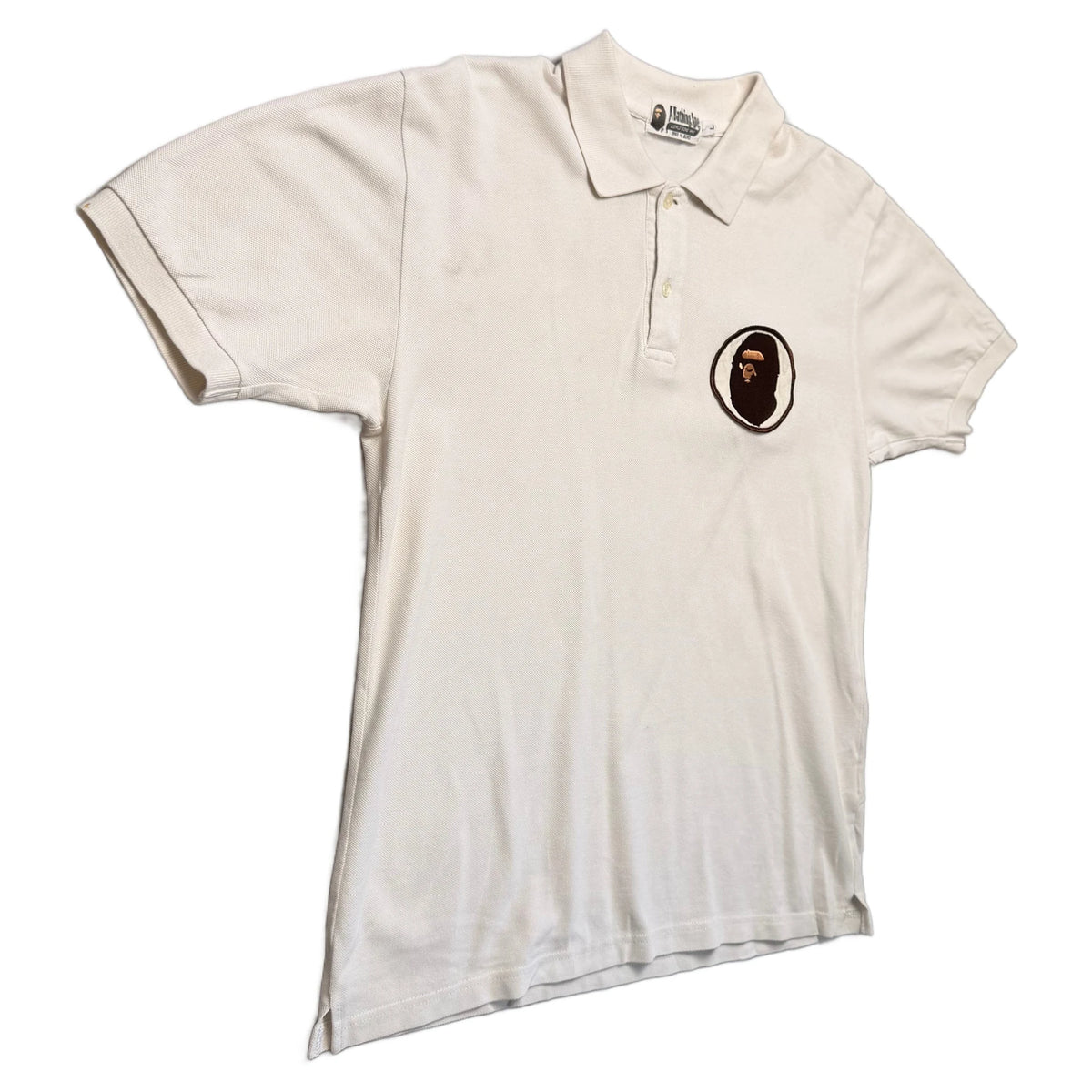A Bathing Ape (BAPE) Polo - White - L