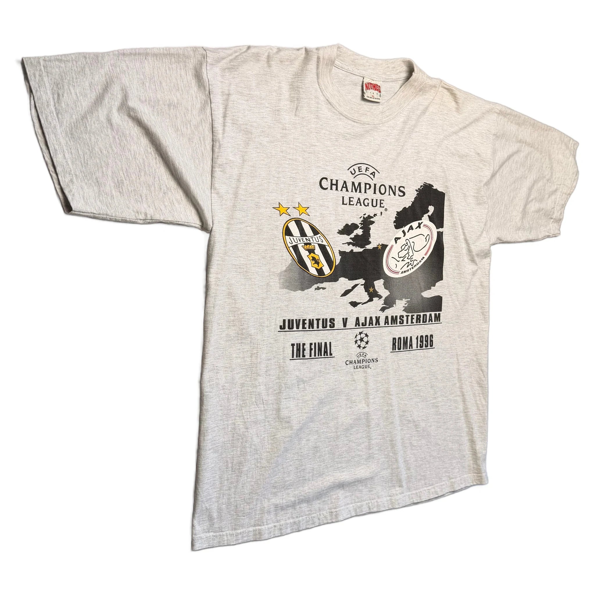 Vintage 1996 Juventus T-Shirt - Grey - XL
