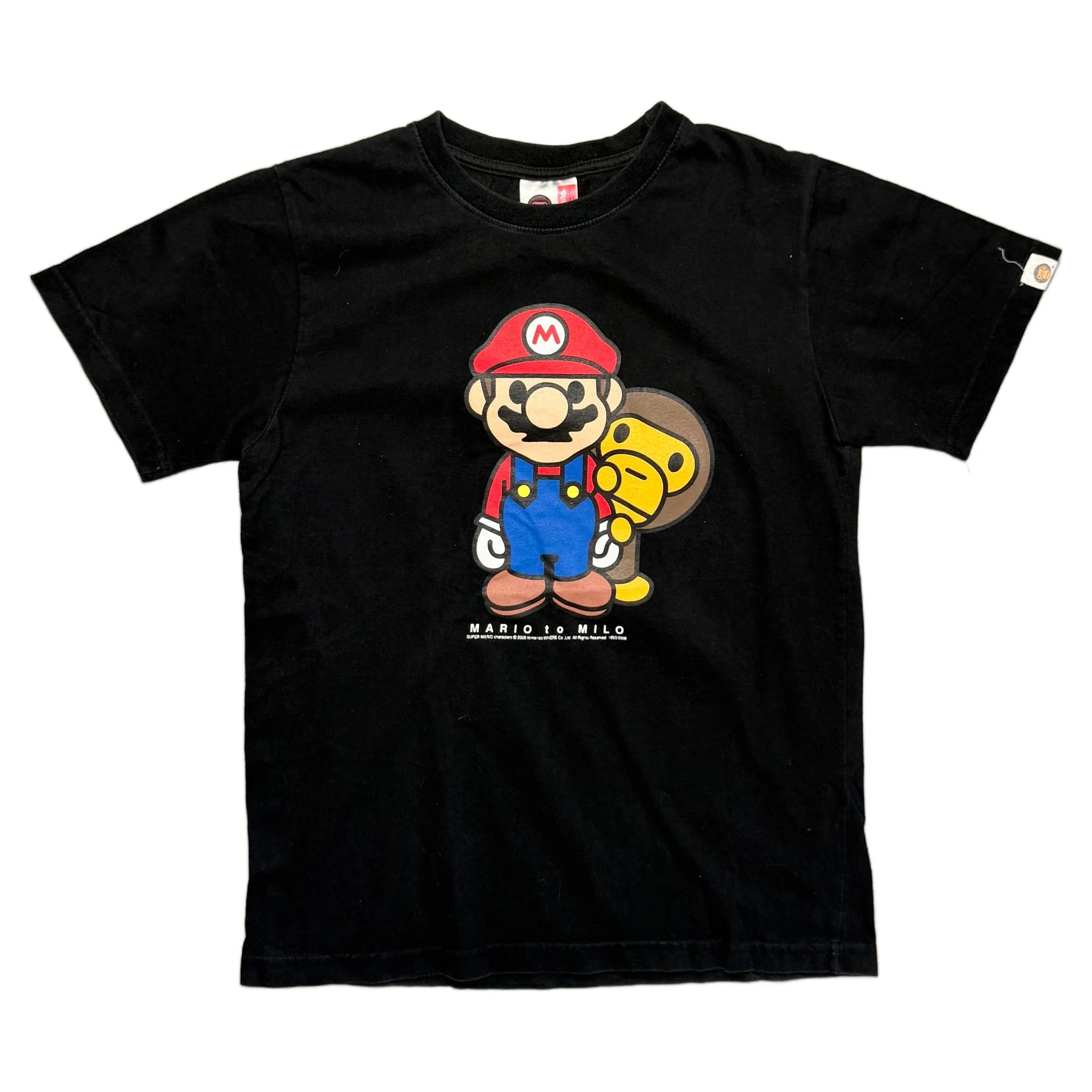 BAPE x Mario T-Shirt - Black - M
