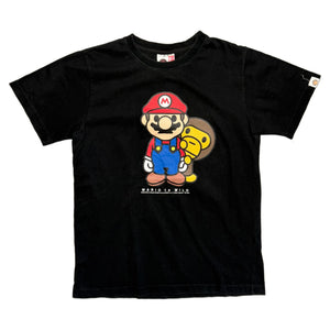 BAPE x Mario T-Shirt - Black - M