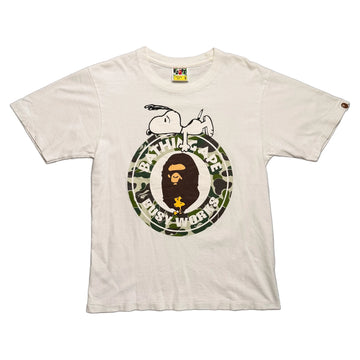 BAPE x Snoopy T-Shirt - White - S