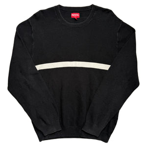 Supreme Knitted Sweatshirt - Black - L