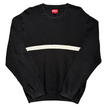 Supreme Knitted Sweatshirt - Black - L