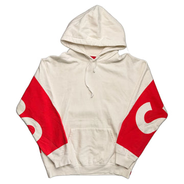 Supreme Hoodie - White - M
