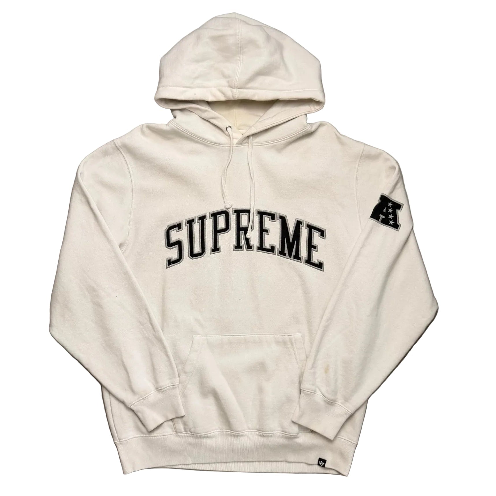 Supreme Hoodie - White - L