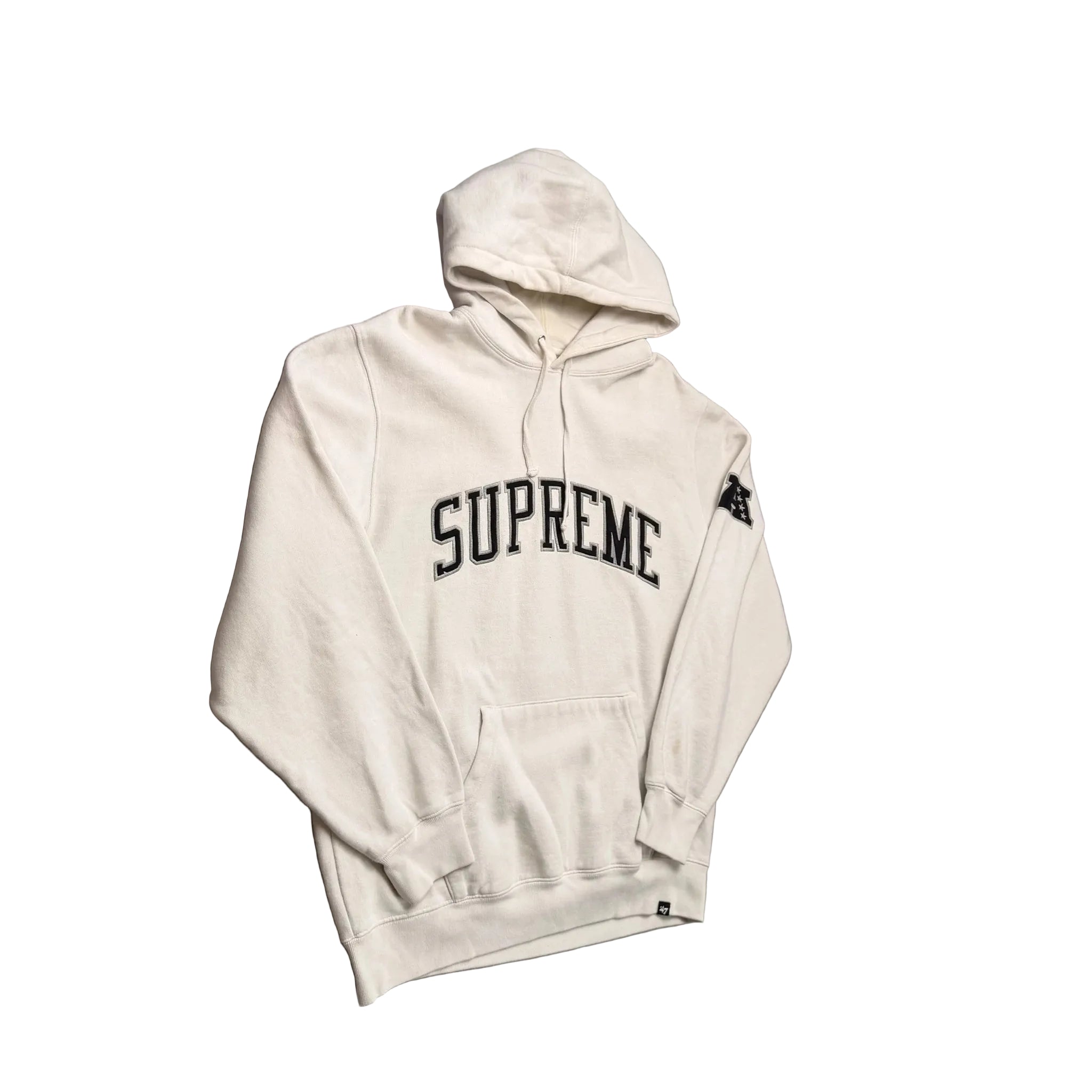 Supreme Hoodie - White - L