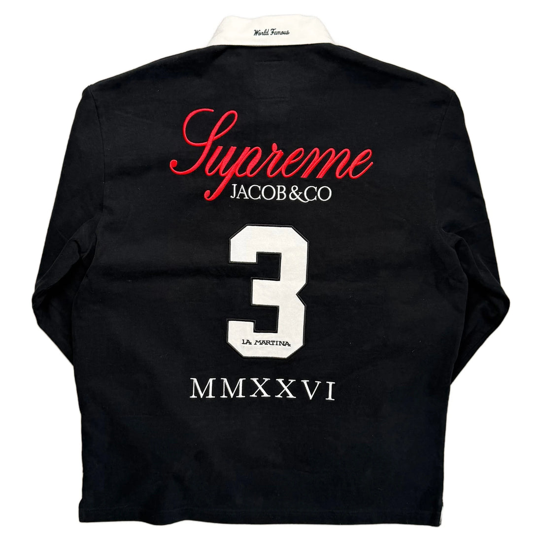 Supreme x Jacob & Co Polo - Black - M