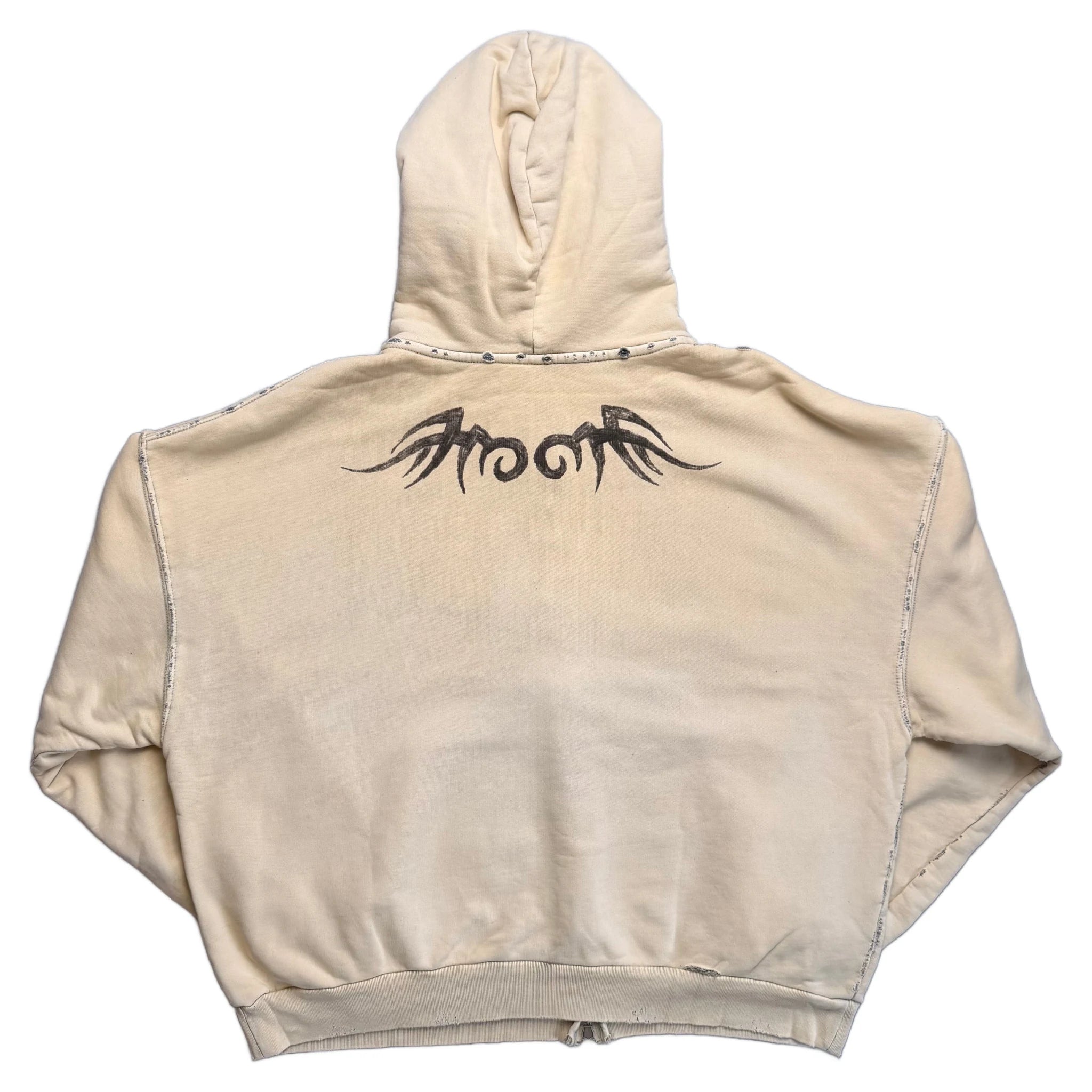 Balenciaga Hoodie - Cream - M