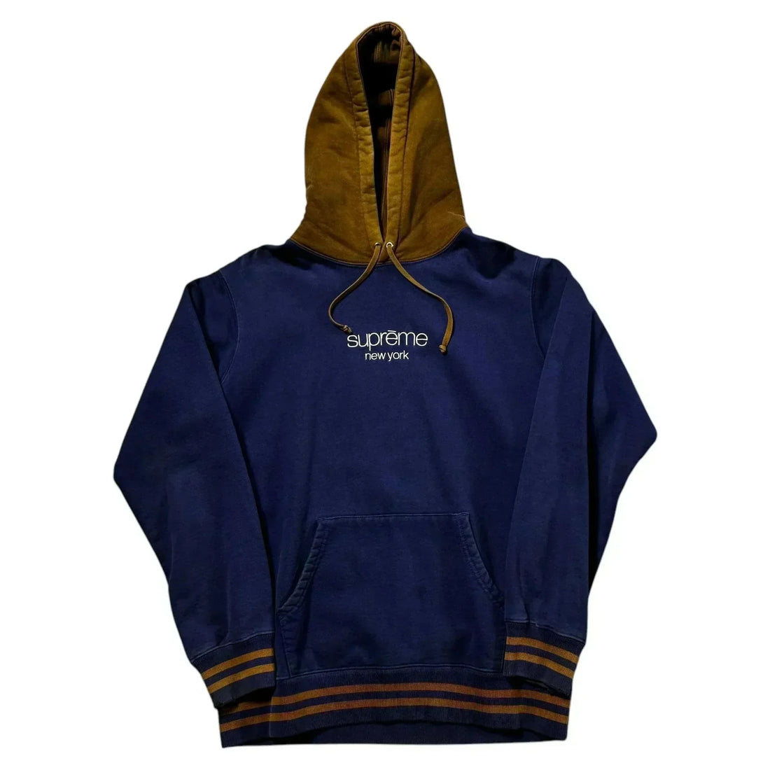 Purple + Brown Supreme Hoodie - L | The Streetwear Studio
