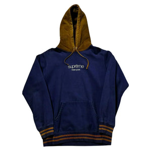 Supreme Hoodie - Purple Brown - L