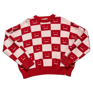 Acne Studios Knitted Sweatshirt - Red - M