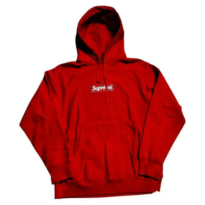 Supreme Box Logo Hoodie - Red - L