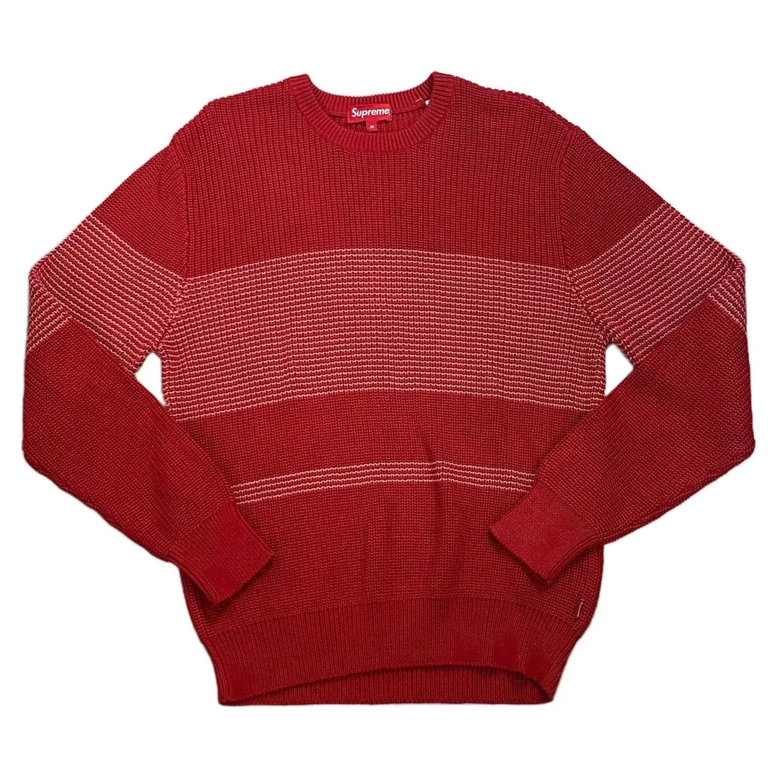 Red Supreme Sweatshirt - M | The Streetwear Studio