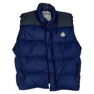 Moncler Puffer Gilet - Navy - XL - 90s