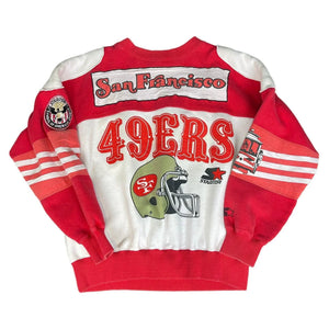 Starter San Francisco 49ers Sweatshirt - Red/White - L - 1990s