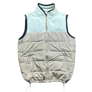 Balenciaga Reversible Puffer Gilet - White Cream - M