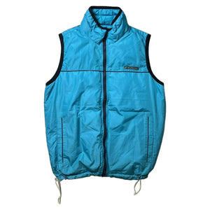 Balenciaga Puffer Gilet - Blue - L