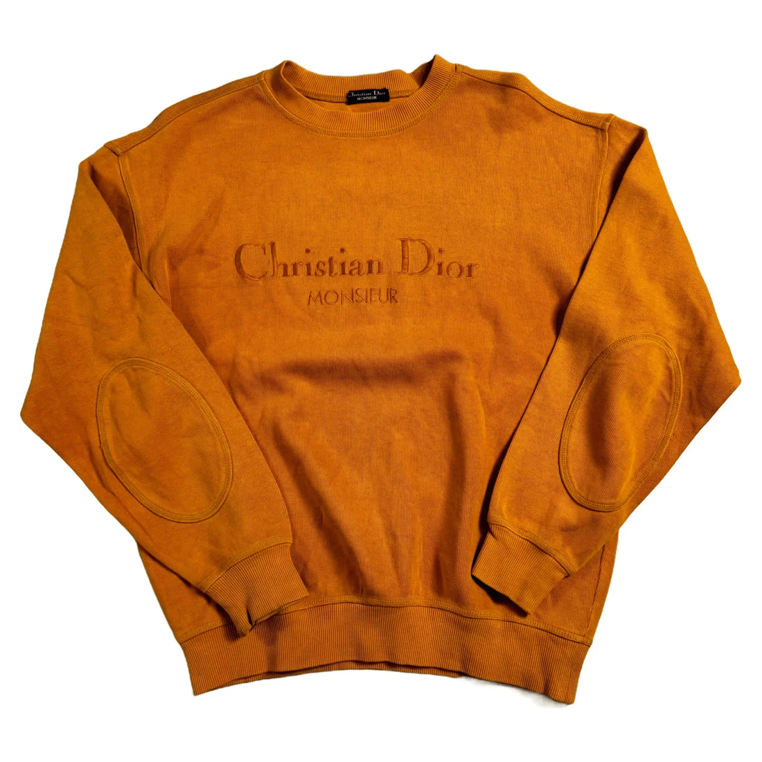 Vintage Orange Christian Dior Sweatshirt - M | The Streetwear Studio
