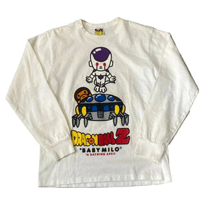 A Bathing Ape (BAPE) x Dragon Ball Z Long Sleeve Tee - White - M
