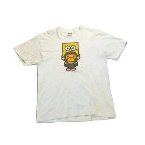 A Bathing Ape (BAPE) T-Shirt - White - L