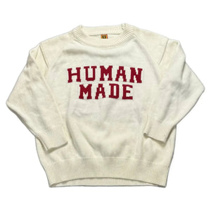 Human Made Knitted Sweatshirt - White - M