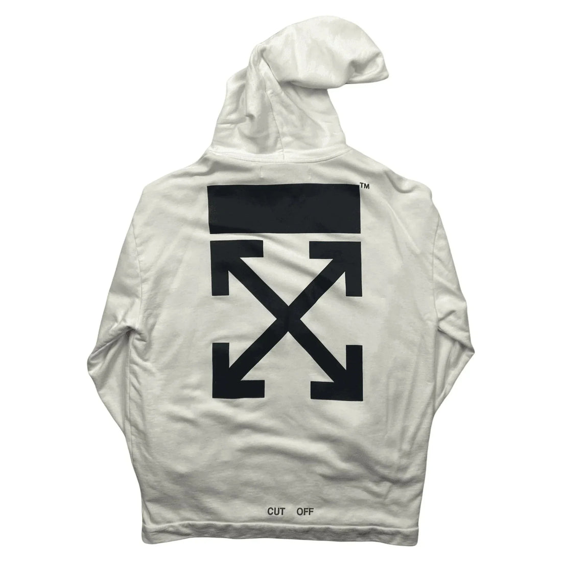 White Off-White Annunciation Hoodie - L | The Streetwear Studio