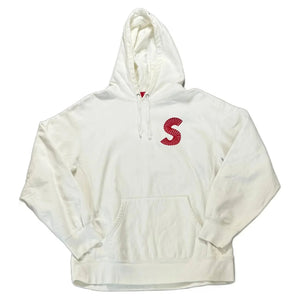Supreme Hoodie - White - M