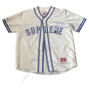 Supreme Mitchell & Ness Baseball Jersey - White - L