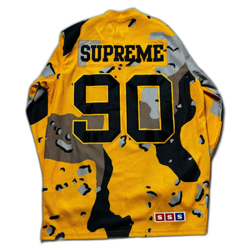Yellow Camo Supreme Jersey - L | The Streetwear Studio